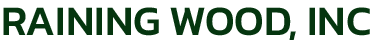Raining Wood Inc logo text